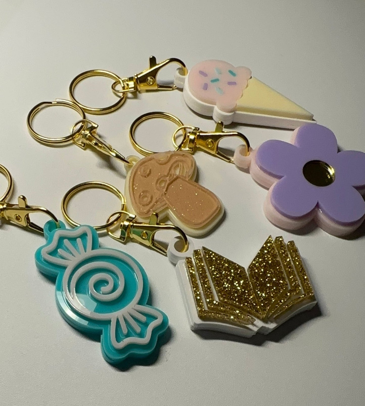 Cute Shapes Smart NFC Keychain For Social Media - Kunooz Gallery -