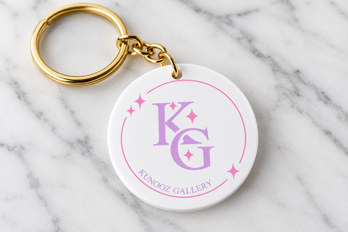 Custom NFC Keychain With Logo | Personalized Business Keychain