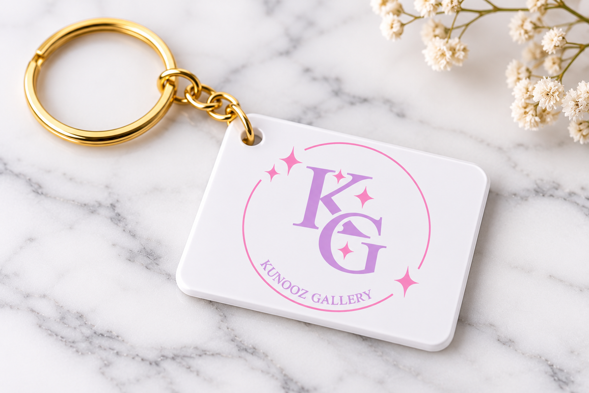 Custom NFC Keychain With Logo | Personalized Business Keychain