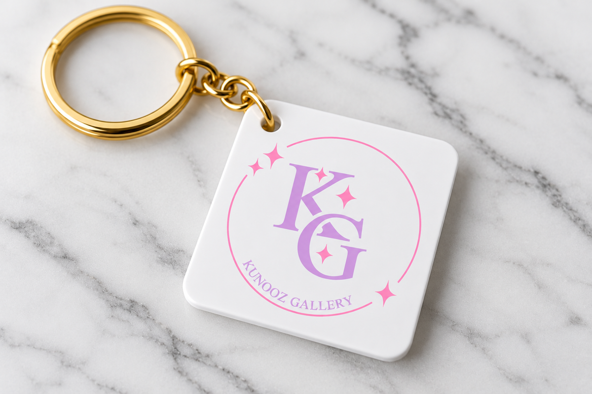 Custom NFC Keychain With Logo | Personalized Business Keychain