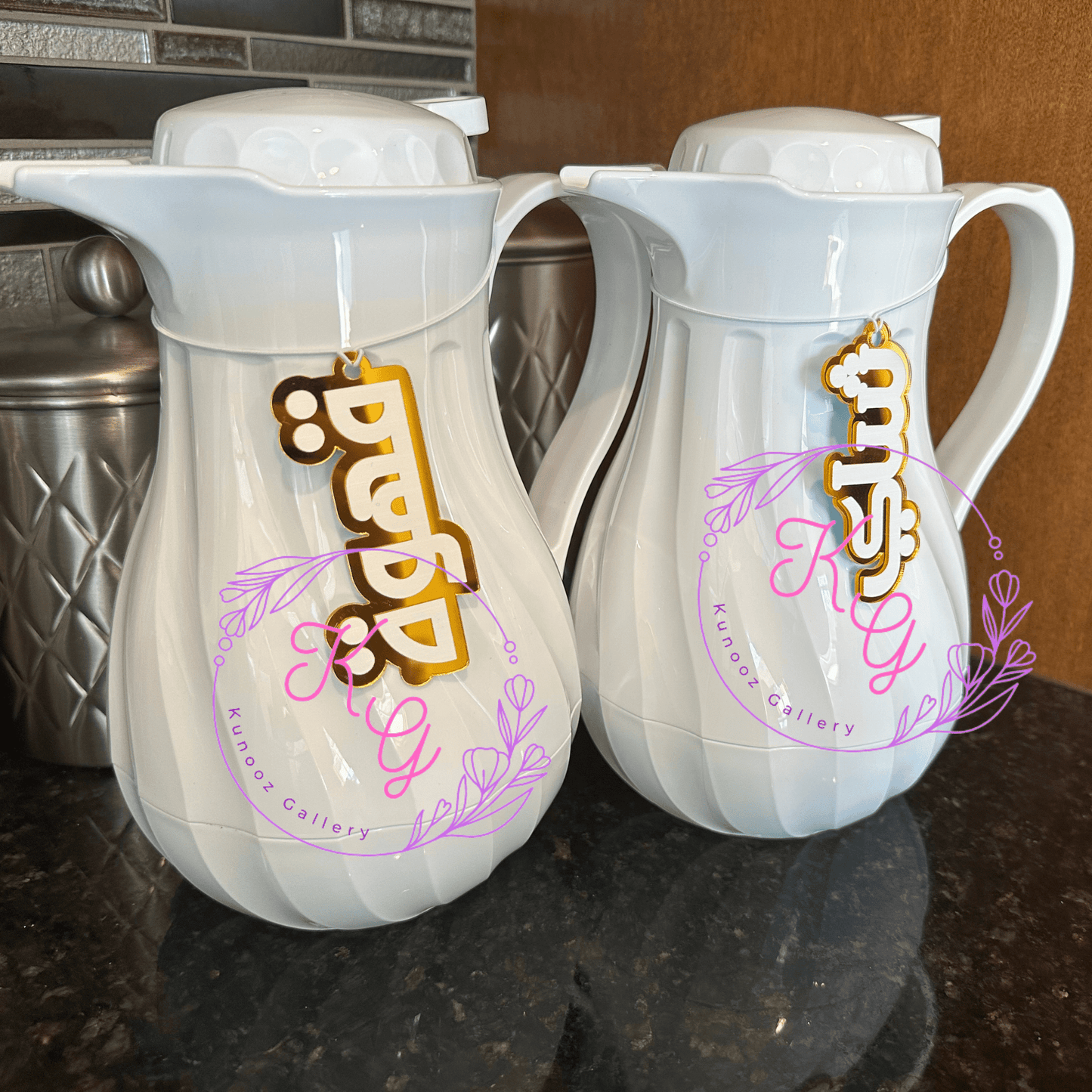 Acrylic Coffee & Tea Dallah Charms - Kunooz Gallery - 