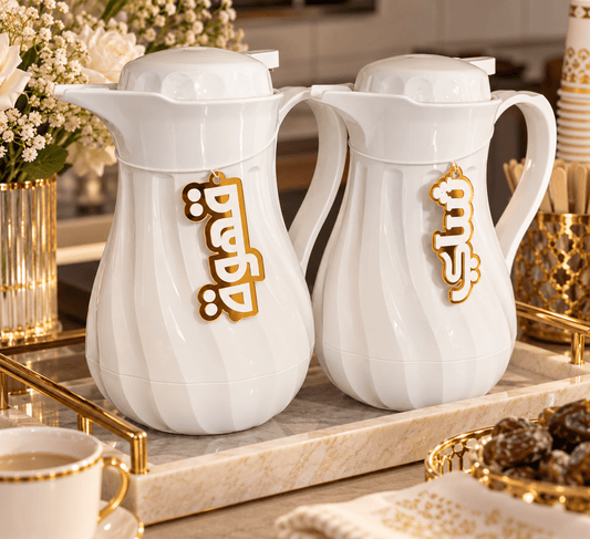 Acrylic Coffee & Tea Dallah Charms - Kunooz Gallery - Coffee and Tea Charms
