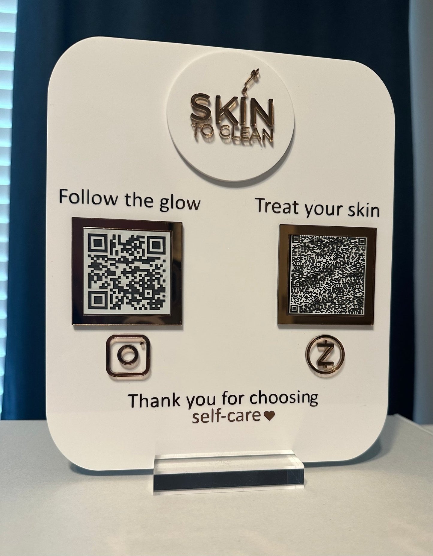 Business QR Code Social Media and Payment Sign - Kunooz Gallery - 