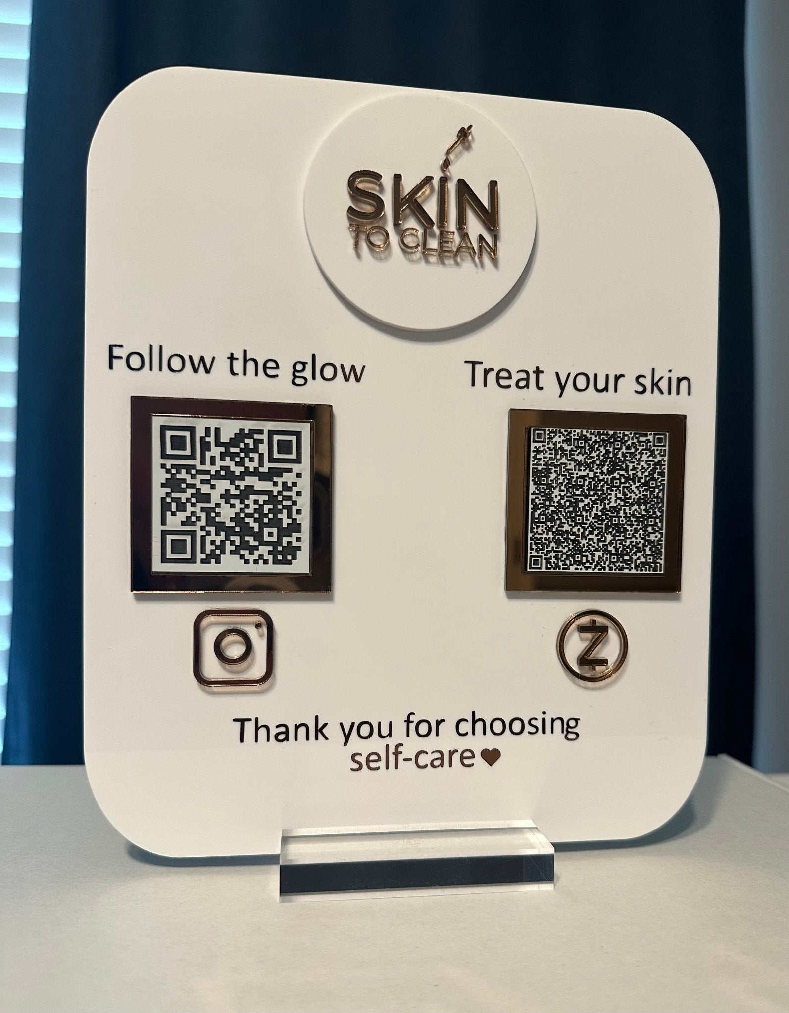 Business QR Code Social Media and Payment Sign - Kunooz Gallery - 