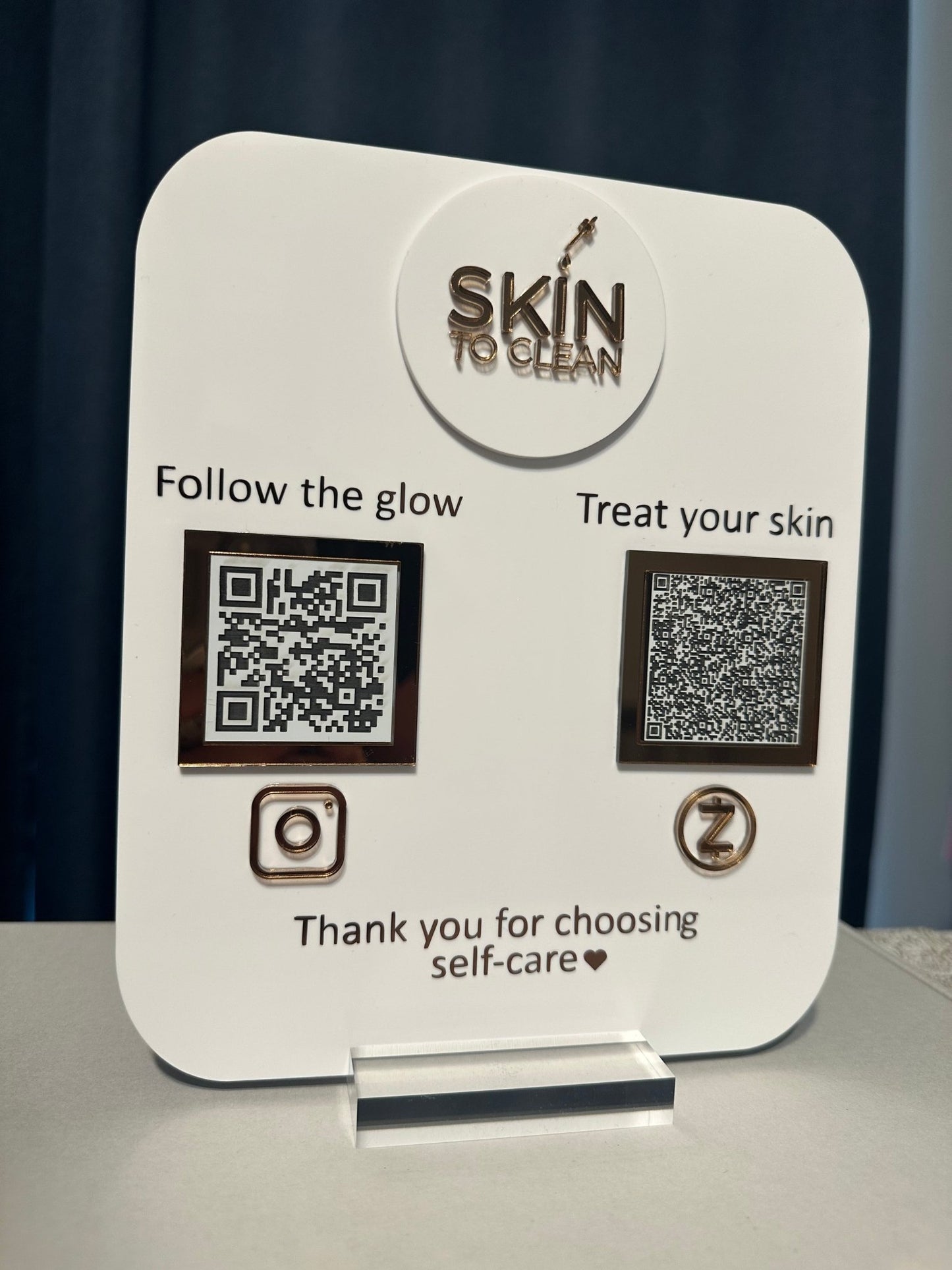 Business QR Code Social Media and Payment Sign - Kunooz Gallery - 