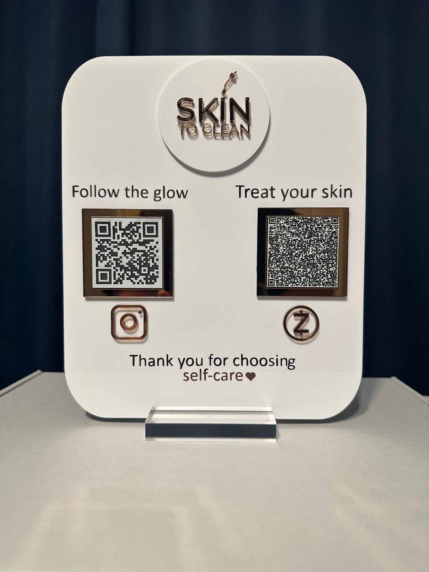 Business QR Code Social Media and Payment Sign - Kunooz Gallery - 