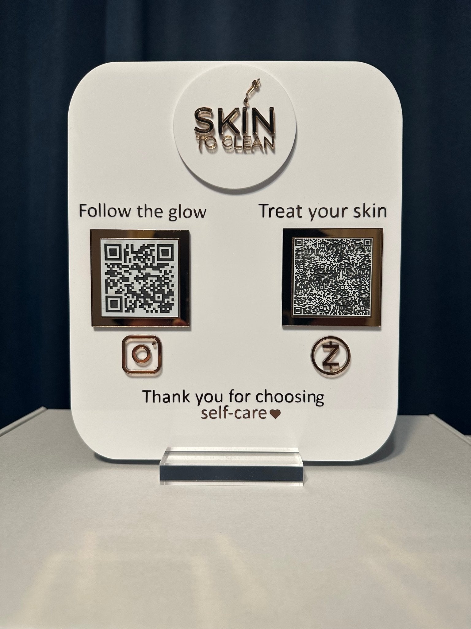 Business QR Code Social Media and Payment Sign - Kunooz Gallery - 