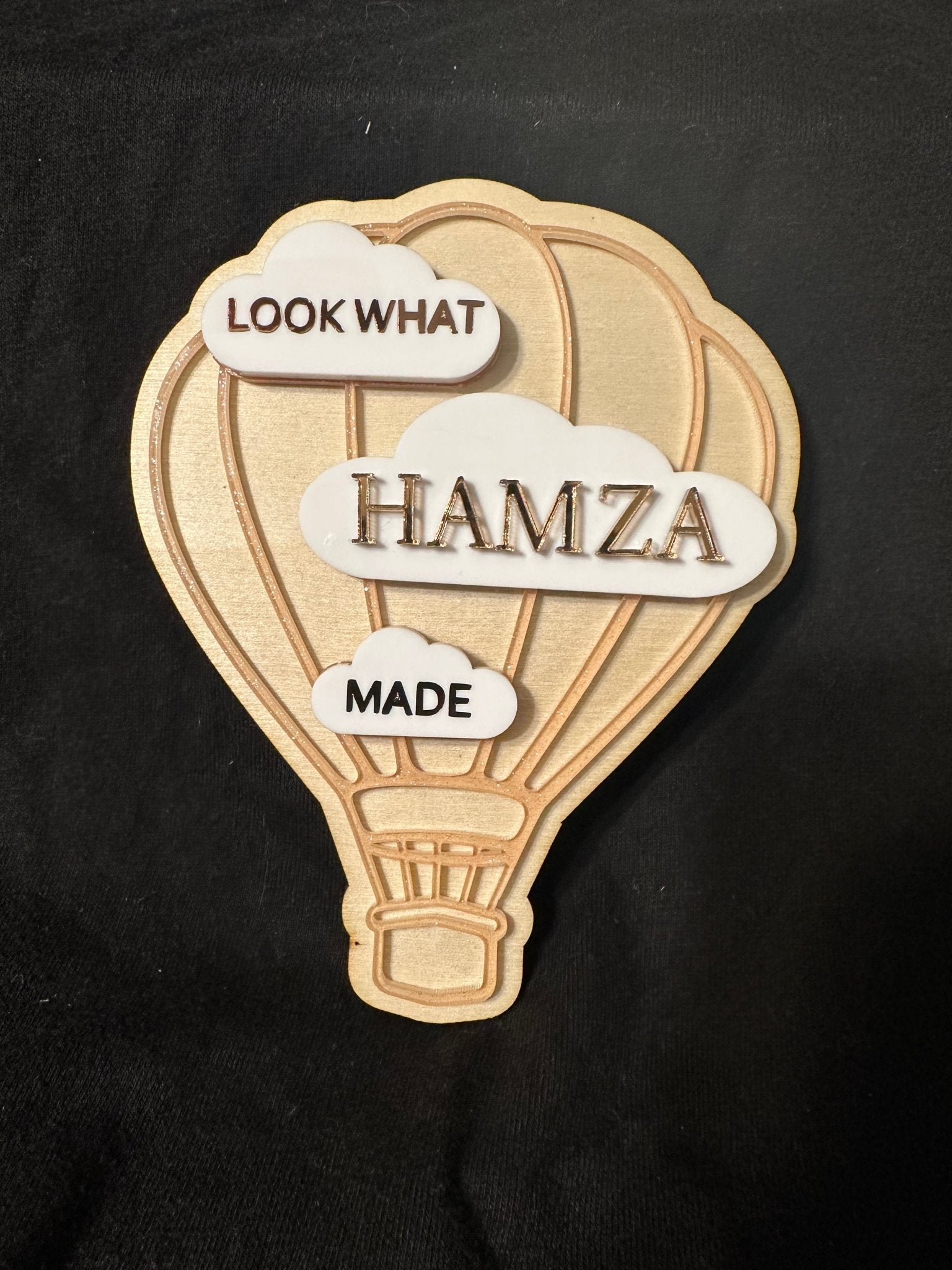 Kids Artwork Magnet Parachute Shape - Kunooz Gallery -