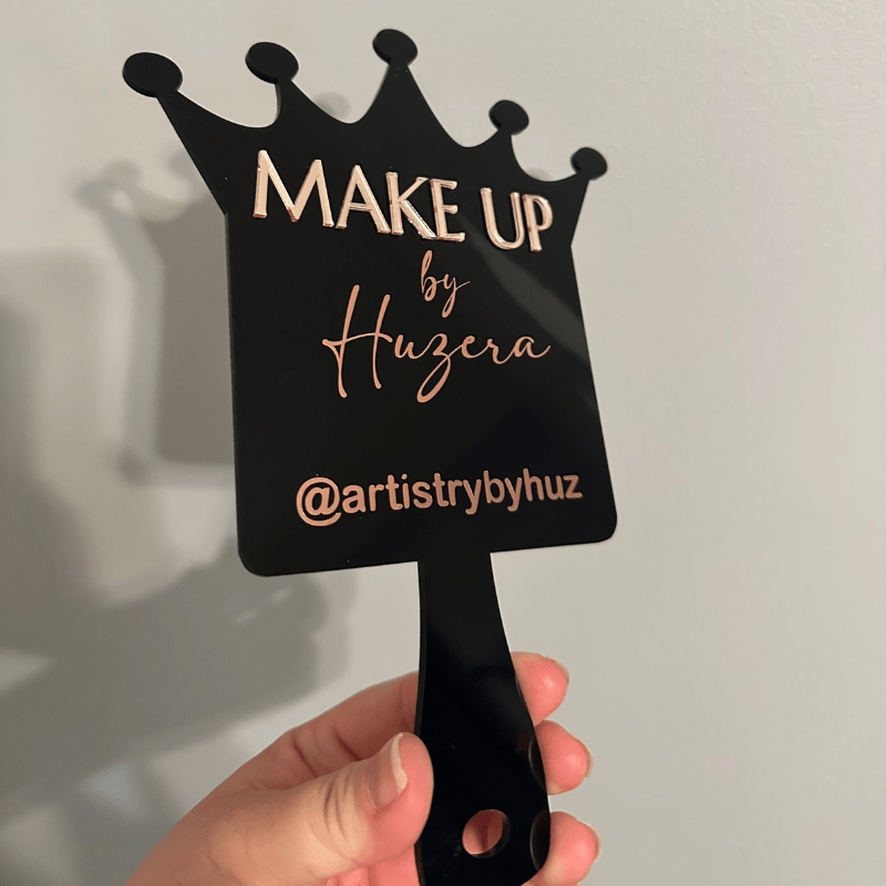 Personalized Makeup Handheld Mirror - Kunooz Gallery - 