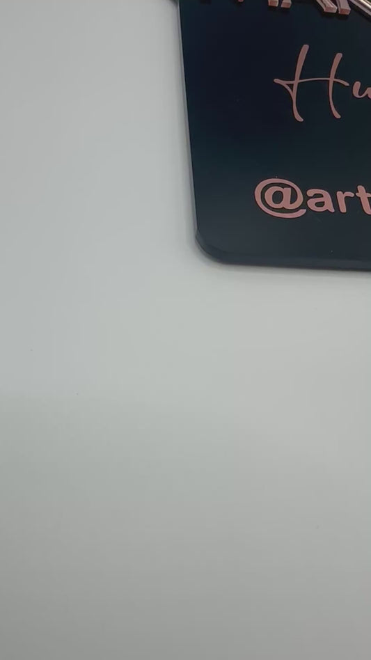 Personalized Makeup Handheld Mirror